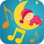 lullaby sleep music for babies android application logo